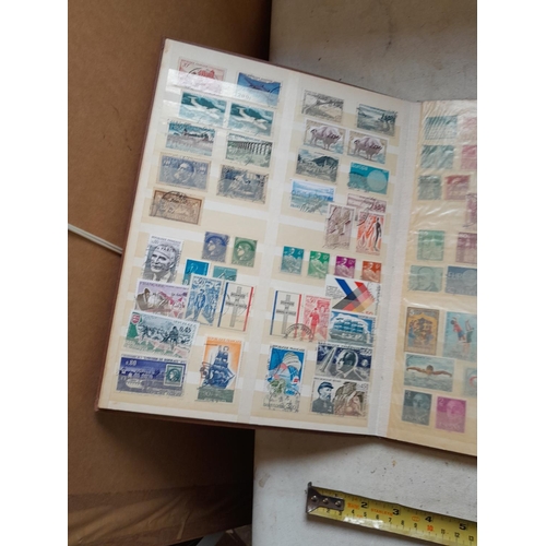 353 - Stamps of Europe in an SG album loosely mounted mainly used