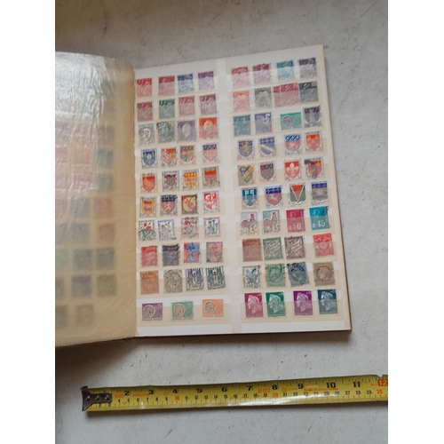 353 - Stamps of Europe in an SG album loosely mounted mainly used