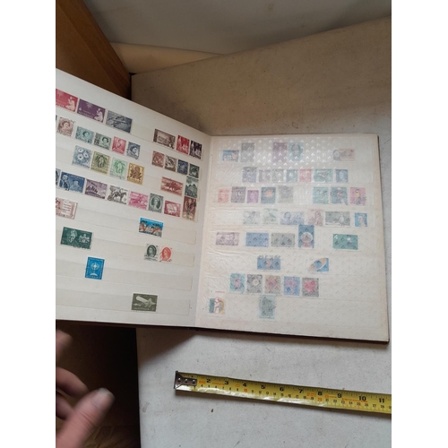 355 - Stamps of the Commonwealth mainly used mounted in two albums