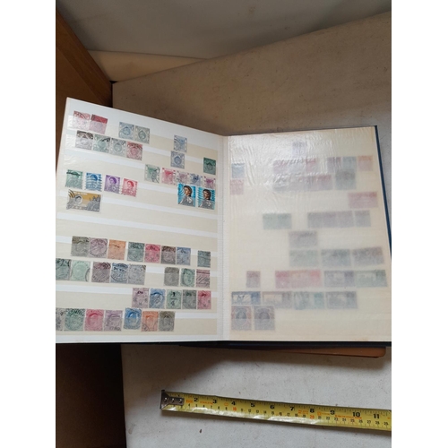 355 - Stamps of the Commonwealth mainly used mounted in two albums