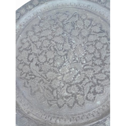 416 - Early 20th century Indian tinned copper tray