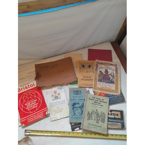 434 - Various commemorative, maps and other ephemera and programmes & Victoria 1887 Jubilee Atlas