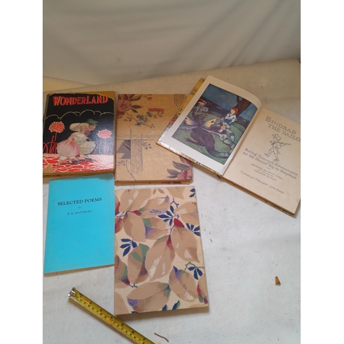 468 - Various books and childrens books, note childrens have gummed on covers