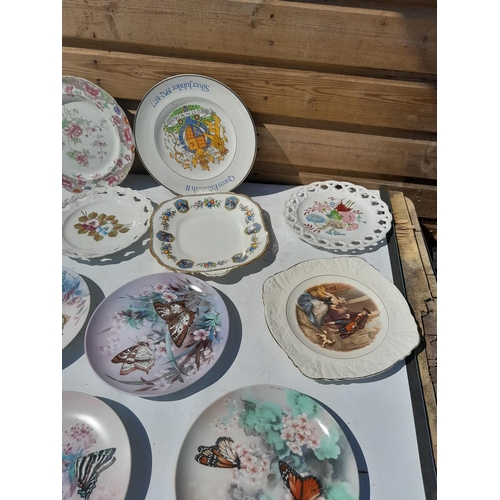 7 - Decorative china : collectors plates etc.