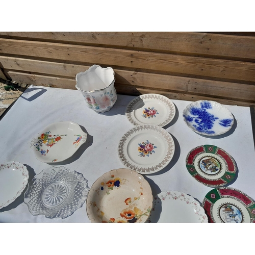 7 - Decorative china : collectors plates etc.