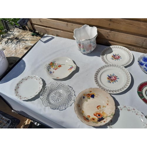 7 - Decorative china : collectors plates etc.