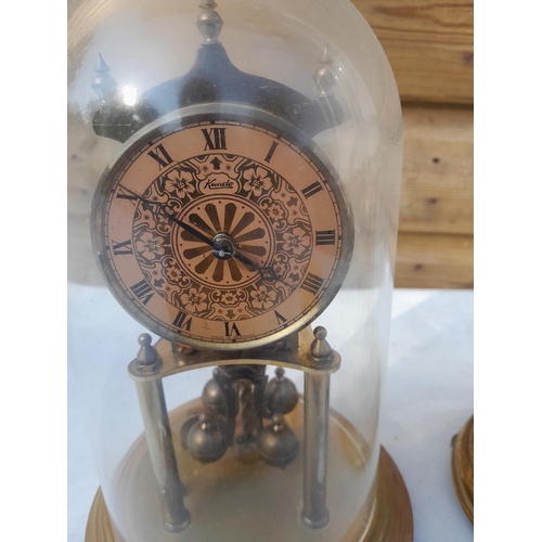 34 - 2 x vintage perpetual clock