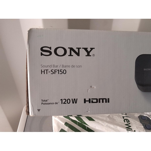 59 - Boxed Sony HT SF 150 sound bar speaker