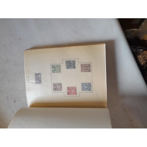 199 - Stamps of UK Commonwealth offered mint and used in Stamford Junior album and on sheets in ring binde... 