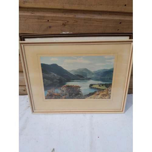 61 - 4 x prints : Frosty Morning , Friendly Persuasion by G Coulson , Autumn Calm at Ullswater & F Arnold... 