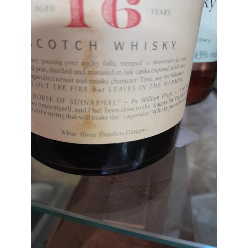 62 - A rare 1 Litre bottle of Lagavulin 16 year old single malt whisky, LLJA 0001902 bottled before the D... 