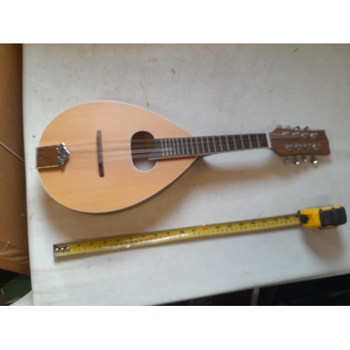 125 - Barely used modern flat back 8 string mandolin