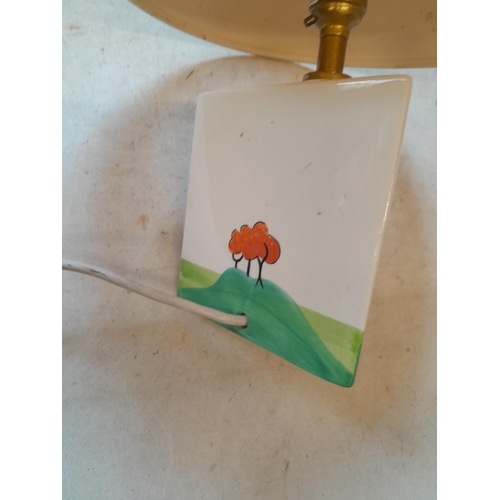141 - Clarice Cliff INSPIRED, Art Deco style modern table lamp