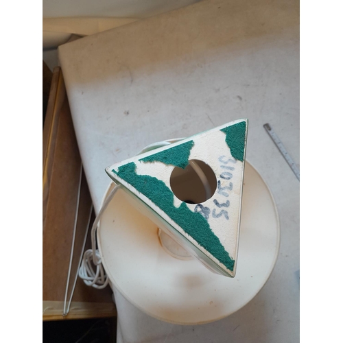 141 - Clarice Cliff INSPIRED, Art Deco style modern table lamp