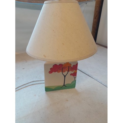 141 - Clarice Cliff INSPIRED, Art Deco style modern table lamp