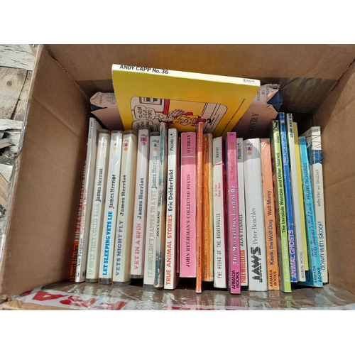 152 - Box of paperback books