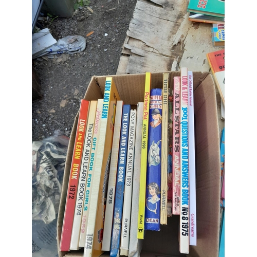 153 - Box of childrens books mainly from 1970s
