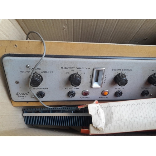 160 - Brenell mark V S2 for repairs vintage stereo interest