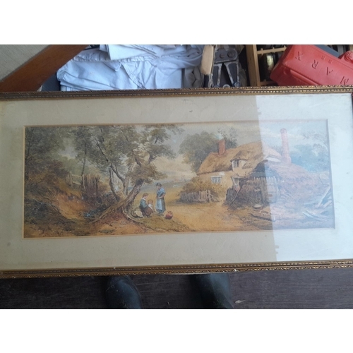 161 - Pictures and prints. early 20th century English School watercolour etc.