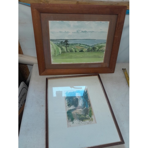 180 - Various 290th century watercolours all F&G