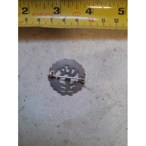 191 - Vintage silver SPS badge