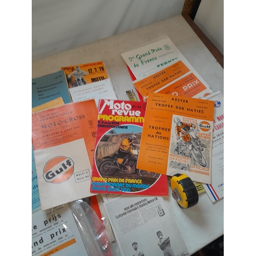 1 - Assorted International Motocross magazines from the late 1960s onwards