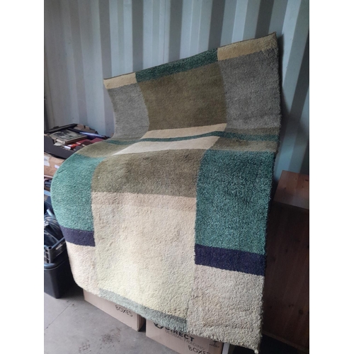 3 - Modern wool machine rug