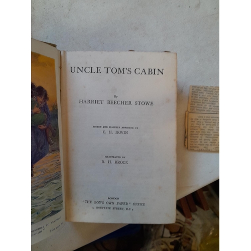 121 - Various volumes : In Praise of Country Life 1949 Edition, Horatio circa 1873, Uncle Tom's Cabin, T S... 