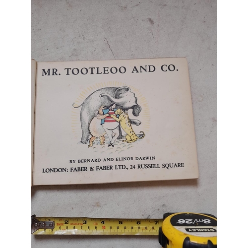 210 - Single volume : Mr Tootleoo & Co. cellophane stuck on outer, inked dedication, foxed, early edition ... 