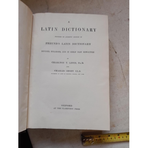 213 - Freunds Latin dictionary 1933 edition