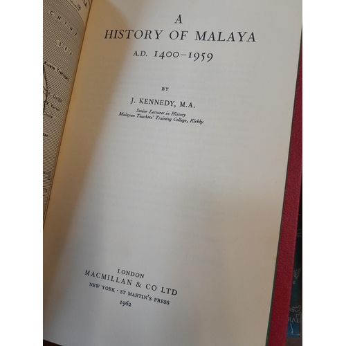 219 - Various volumes : some First Editions and later editions included, 1962 History of Malaya, 1895 Virg... 