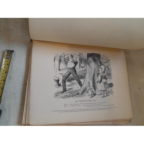 225 - Single volume : Sir John Tenniel's cartoons from Punch in poor condition