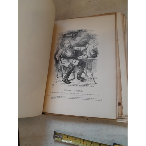 225 - Single volume : Sir John Tenniel's cartoons from Punch in poor condition