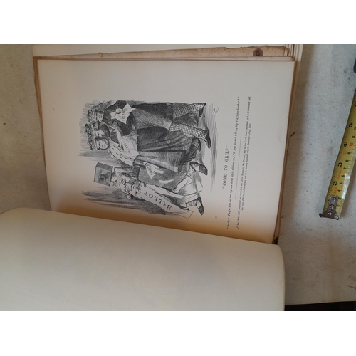 225 - Single volume : Sir John Tenniel's cartoons from Punch in poor condition