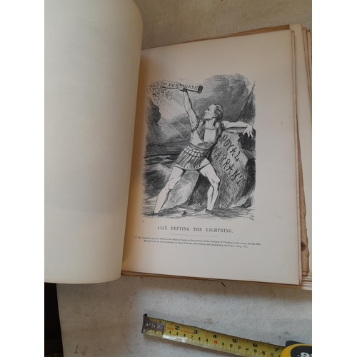 225 - Single volume : Sir John Tenniel's cartoons from Punch in poor condition