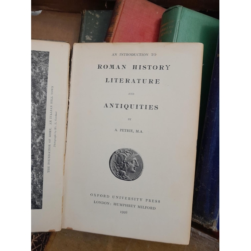 248 - Box of books : mixed themes, early editions and first editions noticed : Sapper, Graham Greene, Gals... 