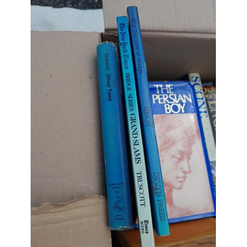 252 - Box of mixed non fiction, some bridge interest