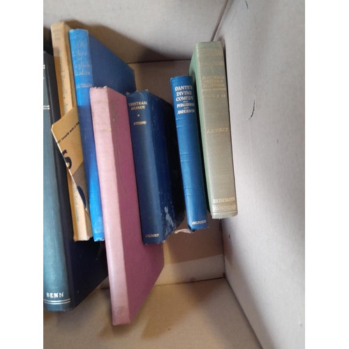 260 - Box of books : Malaya and South East Asia interest, early and first editions noticed , The Dreadful ... 