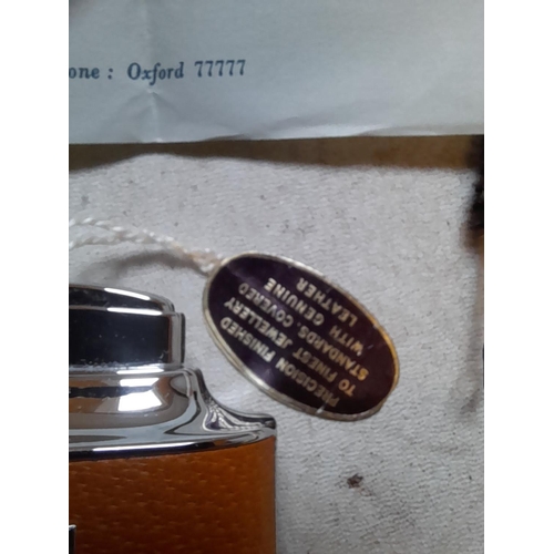 176 - Rare Ronson Senator lighter presented to an employee of the Nuffield Organization  prior to acquisit... 