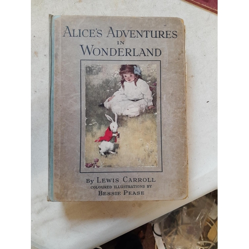 1 - Childs board games & First Edition of Betty  Peace illustrated Alice in wonderland by Lewis Carrol J... 