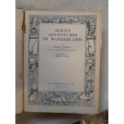 1 - Childs board games & First Edition of Betty  Peace illustrated Alice in wonderland by Lewis Carrol J... 