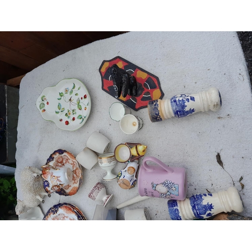 6 - Decorative china, blue and white etc.