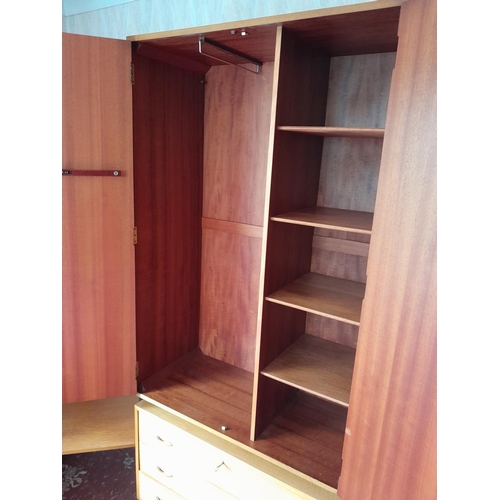 60 - Vintage Staples Teak modular units (Heals interest) comprising of : corner shelves, chest of drawers... 