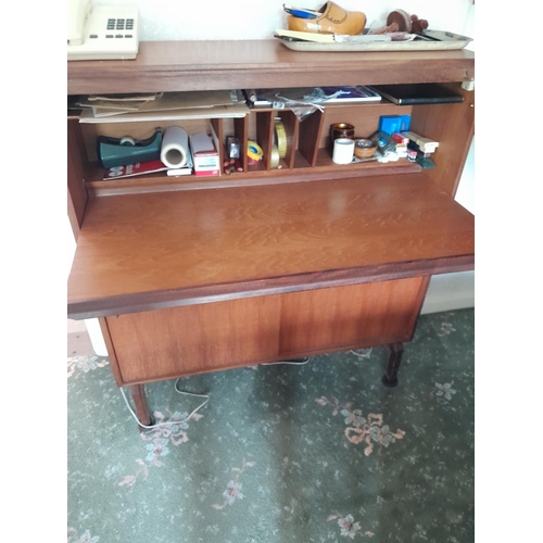 63 - Pair of teak bureaux