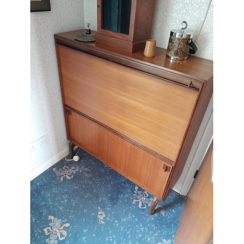 63 - Pair of teak bureaux