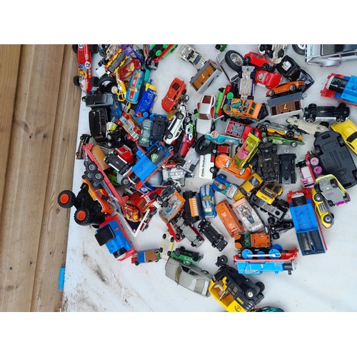 622 - Assorted die cast toy cars by various makers all playworn