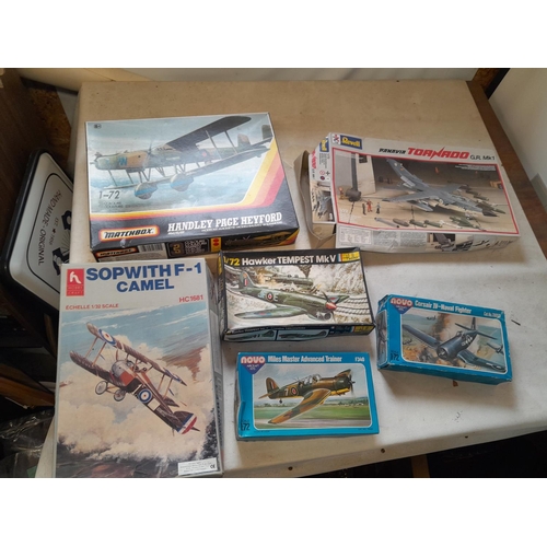 2 - Collection of boxed model aeroplanes, various eras and makers and condition varies