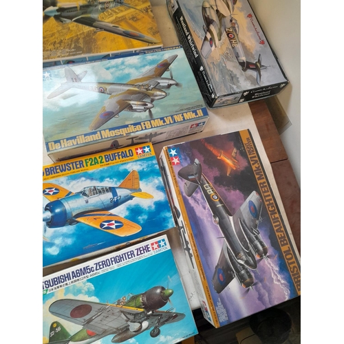 7 - Collection of boxed model aeroplanes, various eras and makers and condition varies