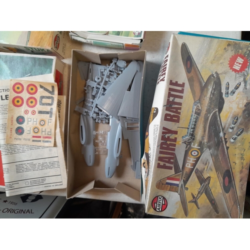 9 - Collection of boxed model aeroplanes, various eras and makers and condition varies