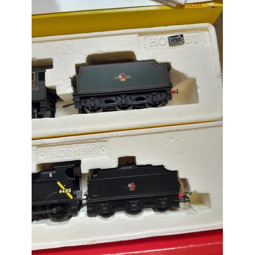 38 - 2 x boxed Hornby 00 gauge locomotives : 1 x R 2392 County of Dorset & 1 x R 2135  Class 4 F